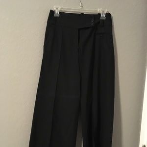 Wide leg dress pants